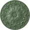 Ekena Millwork Foster Acanthus Leaf Ceiling Medallion (Canopies up to 2 1/4"), 20 1/2"OD x 1 1/2"P, Athenian Green CM20FOAGF - alternate 1